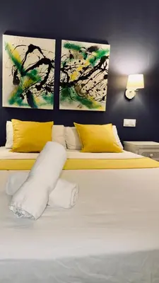 Cama o camas de una habitación en Habitación Toledo C