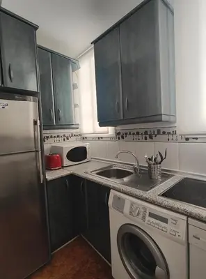Una cocina o zona de cocina en CENTRO de MADRID - especial FAMILIAS y AMIGOS