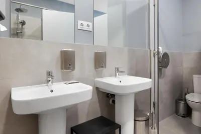 Un baño de Hostel Anguita