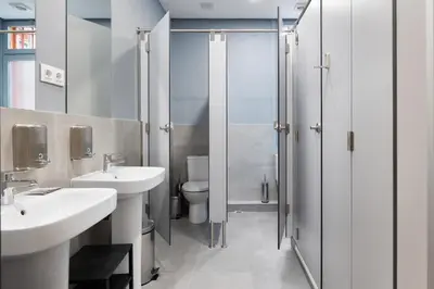 Un baño de Hostel Anguita