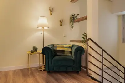 Zona de estar de Hostel Anguita