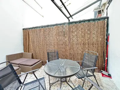 Un patio o zona al aire libre en Terraza Isabel A Temporal