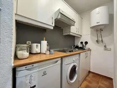 Una cocina o zona de cocina en Terraza Isabel A Temporal