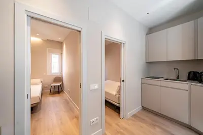 Una cocina o zona de cocina en Y29- New Apartment Madrid Rio