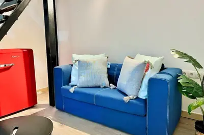 Zona de estar de Lavapies Love Nest