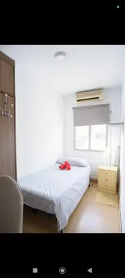 Cama o camas de una habitación en Luminoso Apartamento 3 rooms
