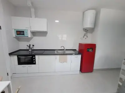 Una cocina o zona de cocina en Estudio Madrid L9B