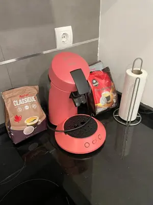 Utensilios para hacer té y café en APARTAMENTo MODERNO CENTRO MADRID - ARGÜELLES-PLAZA ESPAÑA
