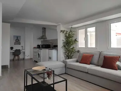 Una cocina o zona de cocina en Piso luminoso Alcalá con vistas al Retiro