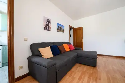Zona de estar de GuestReady- Bright apartment in Madrid