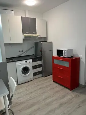 Una cocina o zona de cocina en Lavapies Studio - 10 mins walk Sol - plaza Mayor