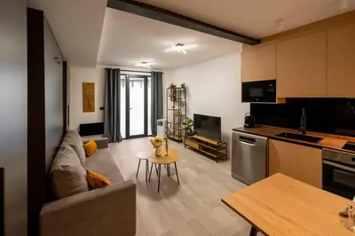 Una cocina o zona de cocina en The Bastero Spot