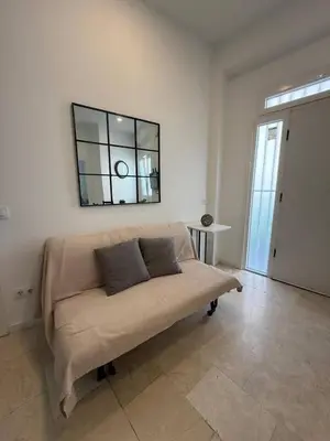 Zona de estar de Moderno espectacular hogar en Puerta del Ángel
