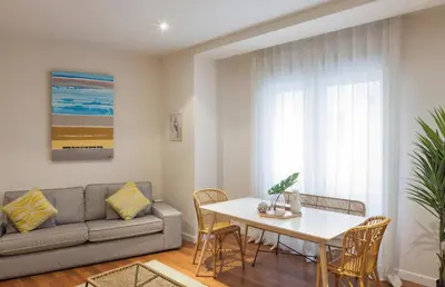 Zona de estar de Apartamentos Gran Vía