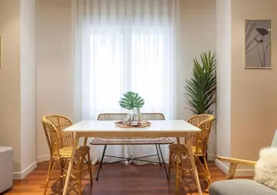 Zona de estar de Apartamentos Gran Vía