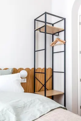 Cama o camas de una habitación en Exterior apartment—Color and comfort in Malasaña