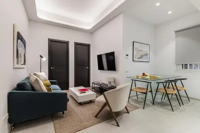 Zona de estar de Waou Urban Home Salamanca II