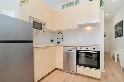 Una cocina o zona de cocina en Esplendor Efímero de Madrid
