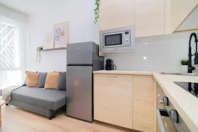 Una cocina o zona de cocina en Esplendor Efímero de Madrid