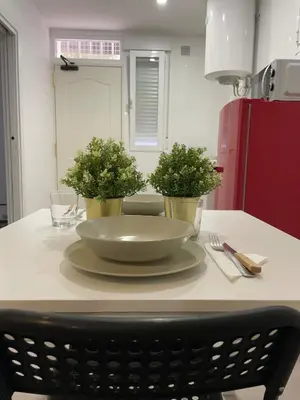 Una cocina o zona de cocina en Estudio Madrid 2