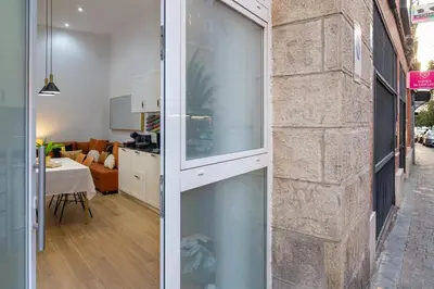 Una cocina o zona de cocina en Central and luxury Apartment in Madrid