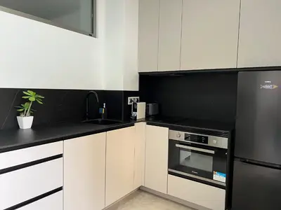 Una cocina o zona de cocina en Chamberí Loft Madrid