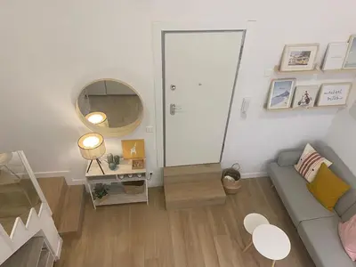 Zona de estar de Precioso apartamento en el corazón de Madrid
