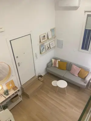 Zona de estar de Precioso apartamento en el corazón de Madrid