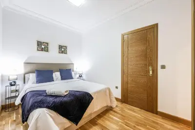 Cama o camas de una habitación en Luxury apartment in the center of Madrid