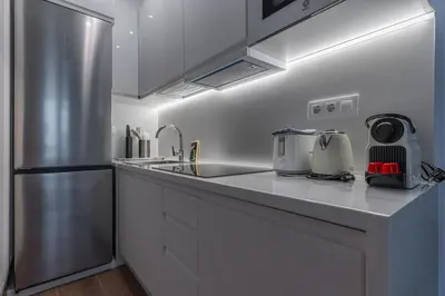 Una cocina o zona de cocina en Central modern - 1Bdr 1Bath -Plaza de España