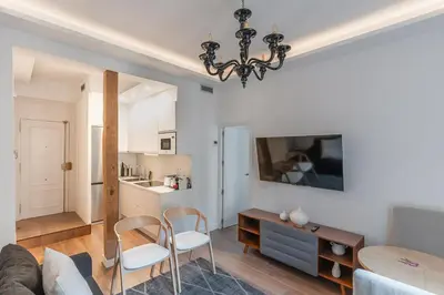 Una cocina o zona de cocina en Central modern - 1Bdr 1Bath -Plaza de España