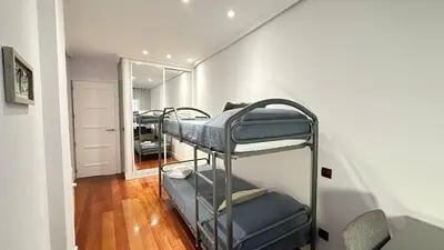 Cama o camas de una habitación en Habitaciones en Toledo