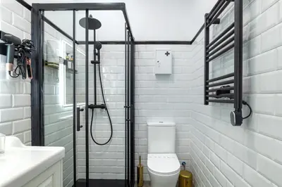 Un baño de Central and luxury apartament in Madrid 2 rooms 2 bathrooms