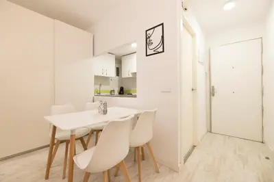 Una cocina o zona de cocina en Luxury apartment in Chamartín, Madrid center