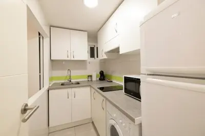 Una cocina o zona de cocina en Luxury apartment in Chamartín, Madrid center