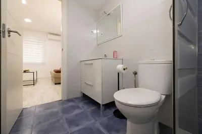 Un baño de Luxury apartment in Chamartín, Madrid center