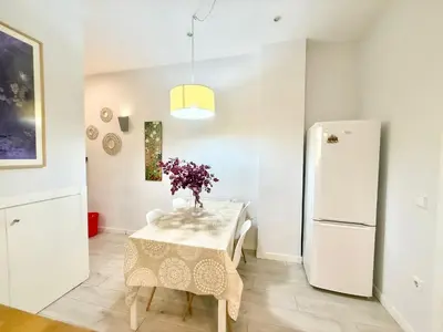 Una cocina o zona de cocina en Metro Legazpi 03 AMCH Hospedaje