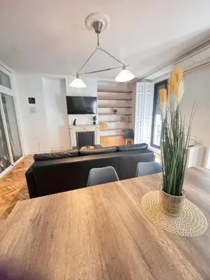 Una cocina o zona de cocina en Plaza Mayor Citymad Stay