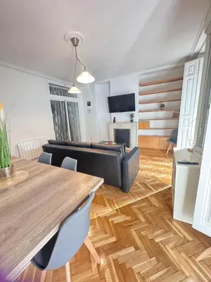 Una cocina o zona de cocina en Plaza Mayor Citymad Stay