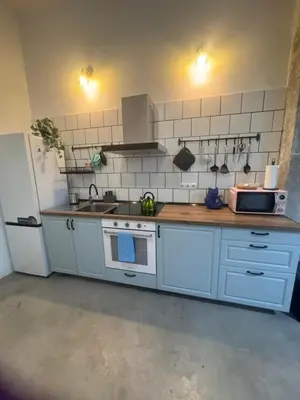Una cocina o zona de cocina en Amazing For Six