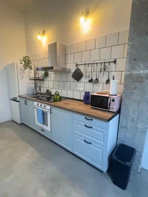 Una cocina o zona de cocina en Amazing For Six
