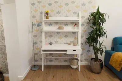 Biblioteca en el apartamento
