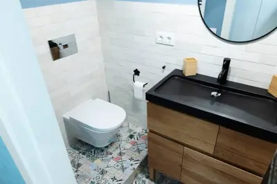Un baño de Vistas a Puerta de Sol