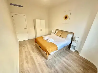 Cama o camas de una habitación en Retiro Residence Girasol