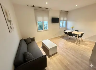 Zona de estar de Retiro Residence Girasol