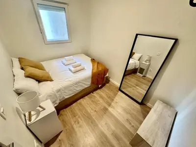 Cama o camas de una habitación en Retiro Residence Girasol