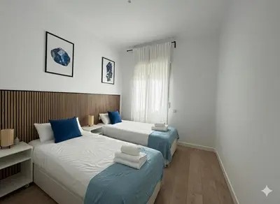 Cama o camas de una habitación en Retiro Residence Zafiro