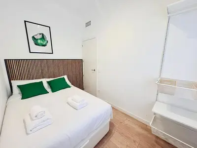 Cama o camas de una habitación en Retiro Residence esmeralda