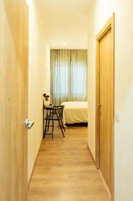 Cama o camas de una habitación en Tierra Blanca