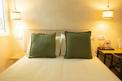 Cama o camas de una habitación en Tierra Blanca